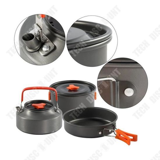 14 Ensemble de casseroles en aluminium sablé pour la maison et la cuisine commerciale d'hôtel - Chine Ustensiles de cuisine en aluminium et pot en aluminium prix