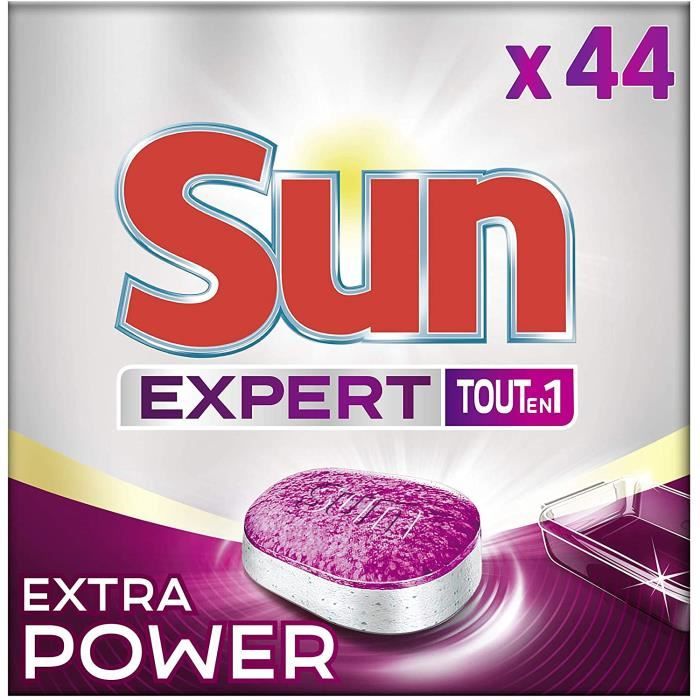 SUN : Expert Plus - Tablettes lave-vaisselle tout en 1 - chronodrive