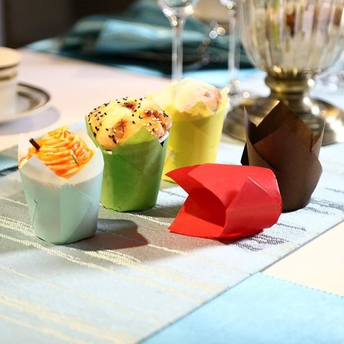 200 Pièces Or Caissette Muffins, Caissettes à Muffins Papier, Moule Cupcake  Papier, Caissettes à Cupcakes en Papier D'aluminium : : Cuisine et  Maison