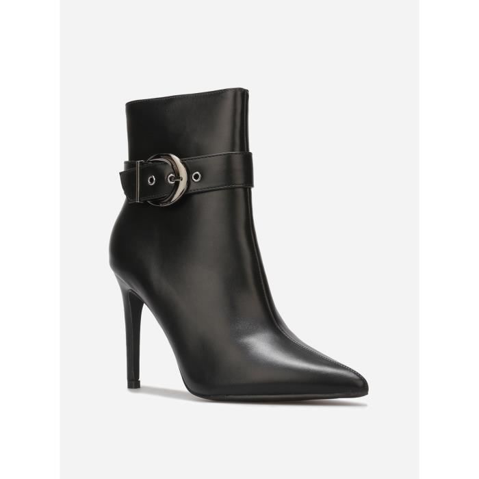 Bottines femme noires bout pointu store