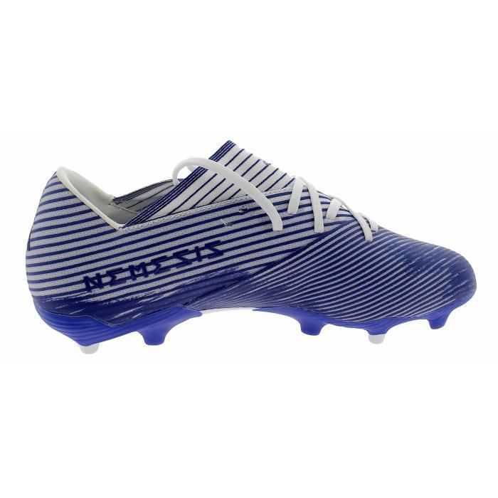 ADIDAS NEMEZIZ 19.2 FG CHAUSSURES DE FOOTBALL HOMME BLEUEG7222