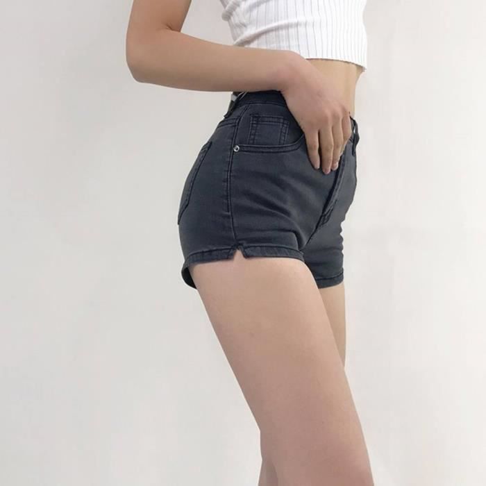 Ultra short sales denim shorts