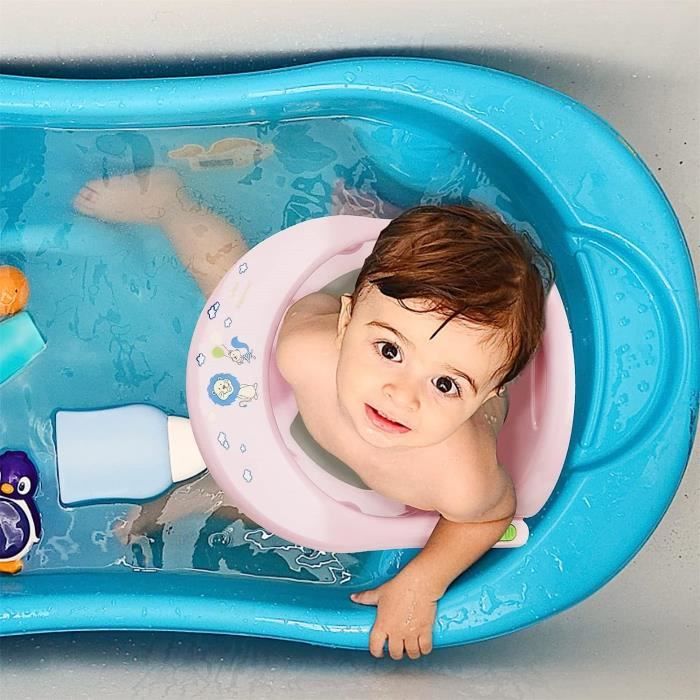 Siège de bain bébé Siège de baignoire bébé 6 à 12 mois Siège de bain bébé  avec support de dossier et ventouses pour stabilité Cadeau pour Bab