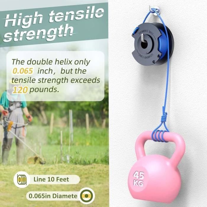 Bobine Fil Coupe Bordure Convient Pour Ryobi One +18v 24v 40v Coupe BorduresRemplacements Coupe Bordure - Jardin