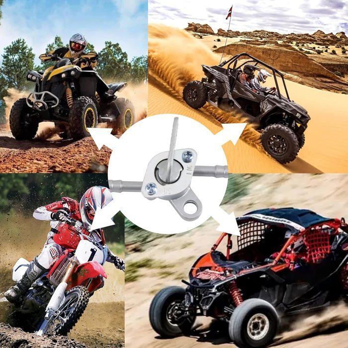 GOOFIT Levier Frein Droite Disque Pour 50cc 70cc 90cc 110cc 125cc Taotao Roketa Pit Bike Dirt Bike – Aluminium Robuste 155 Mm