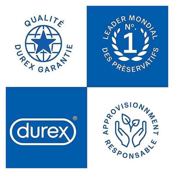 Préservatifs Durex NUDE Ultra Fins - Lot De 10 - Sensation Peau Contre Peau - Fabriqué En France