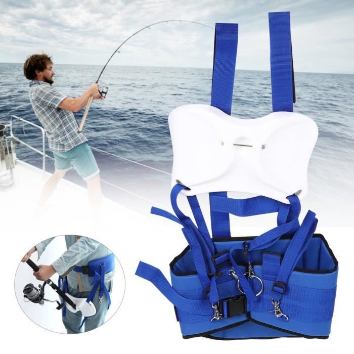 Ventre de pêche ceinture de pêche réglable porte-canne à pêche Support  réglable taille porte-canne ceinture 