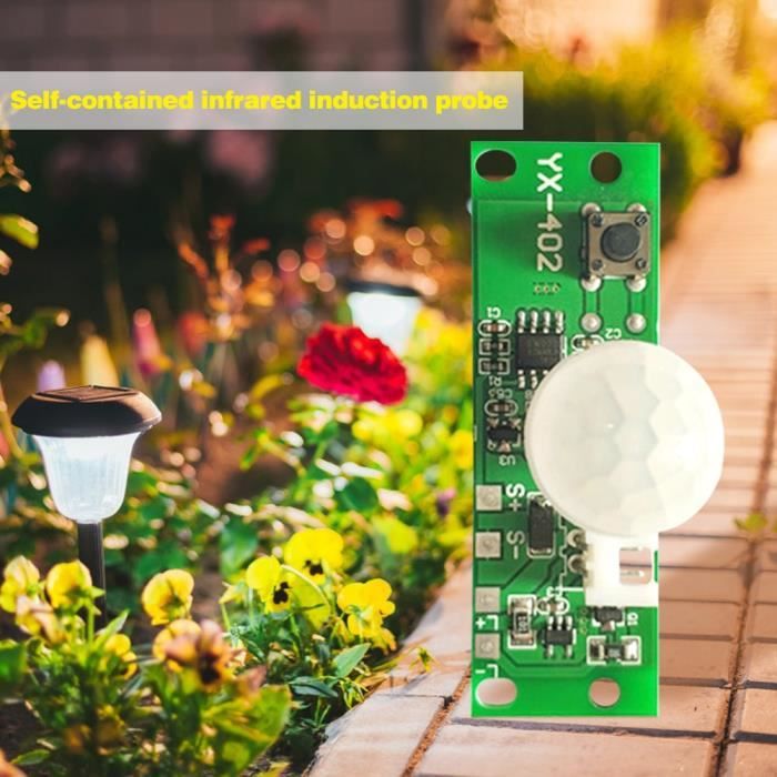 Lot 2 Modules Contrôleur LED Chaîne Solaire 8 Modes – SS1208 Pour Guirlandes Lumineuses Extérieur