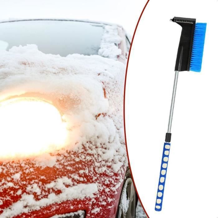Brosse à neige extensible pour voiture et grattoir à glace - Outil