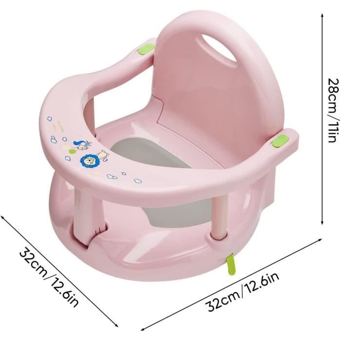 Siège de bain pour bébé, siège de baignoire pour nouveau-né, à ventouse,  antidérapant - AliExpress