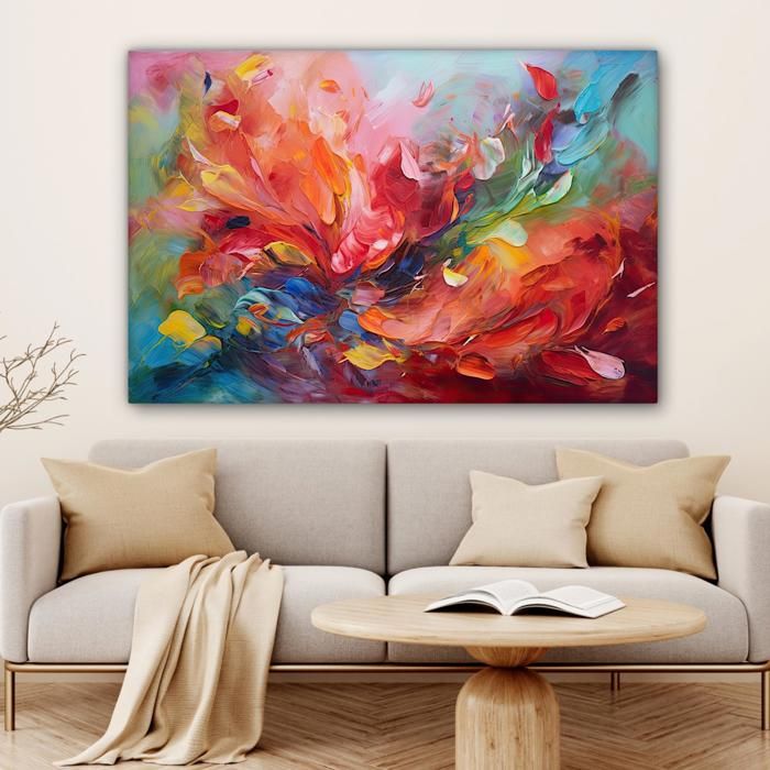 Impression sur Toile 140x90 cm - Décoration Murale Peinture - Motif