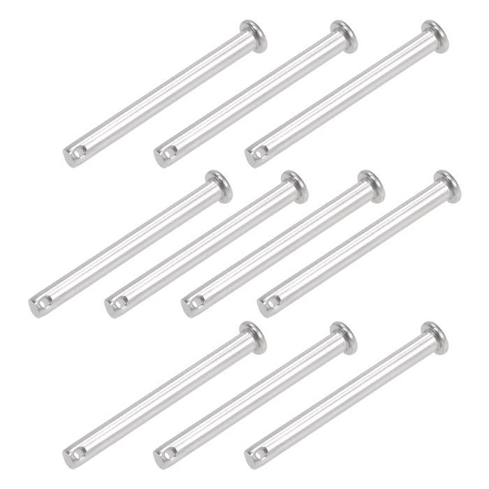Passe-fil SOURCING MAP 10Pcs 8mm Montage Diamètre 11x4,5x9,5mm T Type