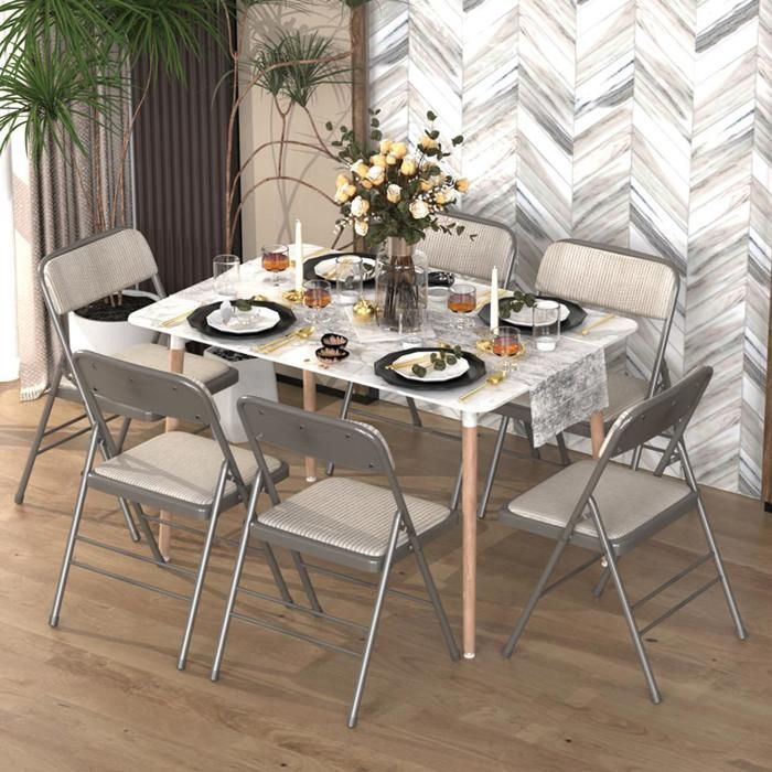 Lot De 5 Mini Chaises Pliantes Multicolores – Accessoires Meubles Pour Maison De Poupée, Décoration Miniature En Plastique