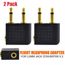 2 X Adaptateur Avion Vol Pour Casque 3 5mm Jack Socket Converter Zh189 Prix Pas Cher Cdiscount