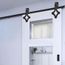 Porte Coulissante Suspendu Grange Armoire Hardware Kit De Rail