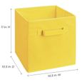 Tiroir De Rangement Tissu Cube De Rangement Achat Vente Pas Cher