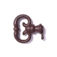 fausse clé de serrure anglaise aspect rouille meuble ancien décoration rustique vintage clef-0