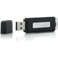 Clé USB audio espion enregistreur - 75h, 4Go - …-0