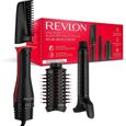 Brosse coiffante multi-usages One-Step de REVLON - 3-EN-1 (Tête détachable, boucleur, sèche-cheveux, brosse coiffante) RVDR5333-0