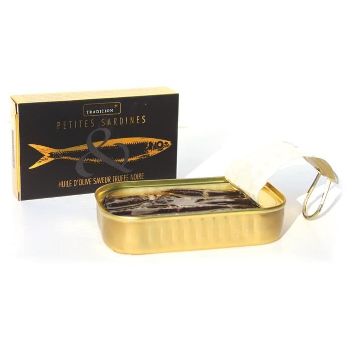 Sa'Sardine Sardines en conserve à l'huile d'olive et à la truffe noire