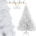 ALIGHTUP Sapin de Noël 650 branches - 180 cm - Sapin Artificiel de Noël avec Support Métal, Blanc