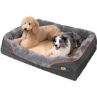 BingoPaw Panier Chien Dehoussable Coussin Chien Orthopédique Lit Chien Grande Taille, 135 x 100 x 33cm