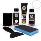 Kit de Rénovation Cuir (BLANC) - SOFOLK - Pour Volant, siège Auto, Chaise, sellerie, Chaussure