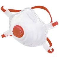 GIME 2575496 Masque anti poussières fines avec soupape FFP3 10 pc(s) DIN EN 149:2001 + A1:2009