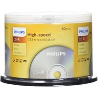 Philips Spindle 50 CD-R 700 Mo 80 mins 52x 908210002155
