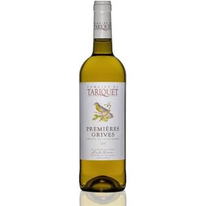 VIN BLANC Vin blanc, Domaine du Tariquet, premieres grives Blanc