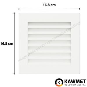 Grille De Ventilation En Aluminium - Alucratis 1 Pièce