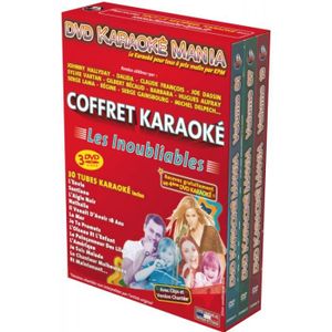 DVD MUSICAL Coffret 3 DVD Karaoké Mania 