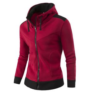 Sweat-shirt Homme à Fermeture Éclair - Confortable, Polyester, Neuf Avec Étiquettes