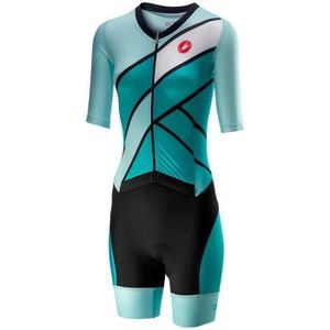 Combinaisons de Cyclisme Tops V/éLo de Route Respirant pour L/éT/é Cuissard /à Bretelles en Gel 9D pour Les Sports de Plein Air Ensembles de Maillot de Cyclisme pour Femmes