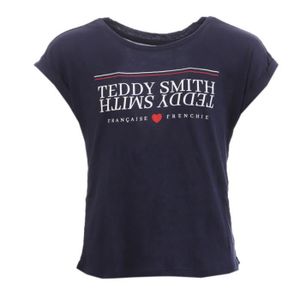 T-SHIRT T-shirt Marine Fille Teddy Smith Trobali