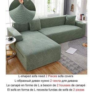 HOUSSE DE CANAPE Housse Pour Canapé D'angle En Tissu Jacquard 1 2 3