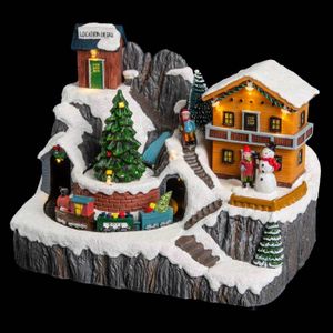 Accessoire pour village de noël Set 6 pièces en Laponie - Feeric