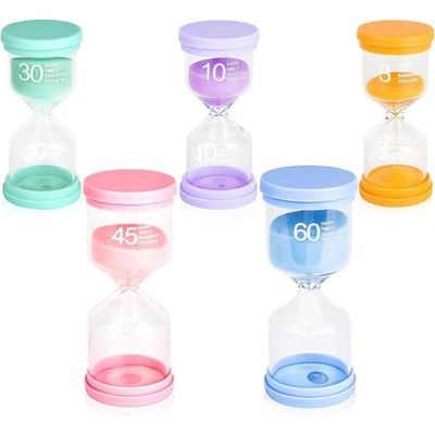 Sablier 15 Minutes Enfant - Minuterie Visuelle Colorée Pour Cuisine, Jeux Ou Bureau