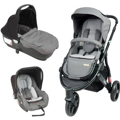 Poussette 3 roues avec cosy on sale