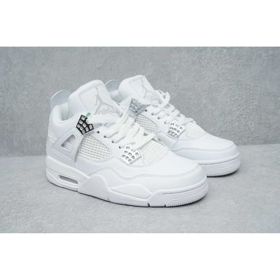 Baskets Retro Jordan 4 High Breathable Sports Sneakers College Charm Quality Running Hommes Et Femmes Blanc Blanc Cdiscount Chaussures
