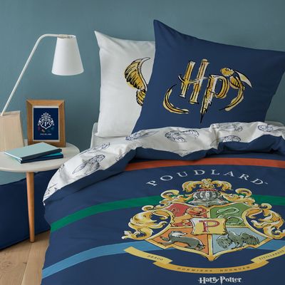 Harry Potter dekbedovertrek - 240 x 220 / 65 x 65 cm - Polycotton