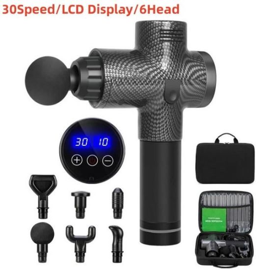 Masseur Abdominal électrique Eirolace - 3 Vitesses, 7 Têtes De Massage, Chauffant - Pour Ventre, Dos, Taille - Rechargeable Sans Fil