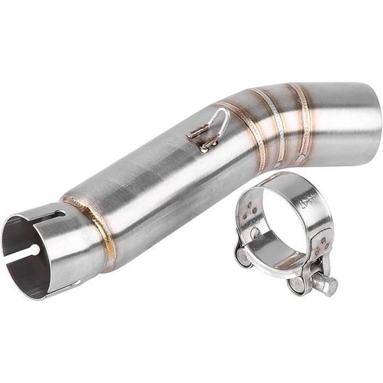 KIMISS Tuyau Milieu Échappement Moto Connecteur Pour CBR500R CB500X 2013-2015