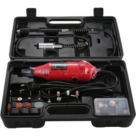 Kit Outil Rotatif Goxawee - Meuleuse Électrique Multifonction Avec Accessoires
