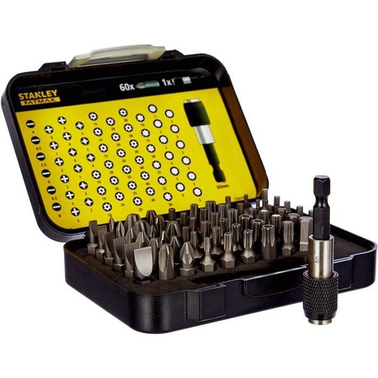 Coffret d'embouts de vissage PH, PZ, 6 pans, TX avec porte-embout | WURTH
