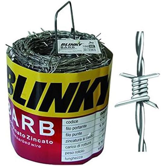 Prikkeldraad verzinkt (rol 50 m Prikkeldraad verzinkt (rol 50 m