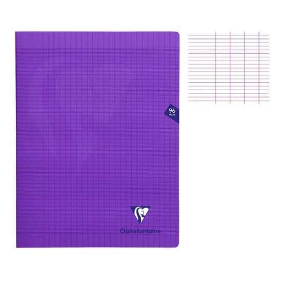Clairefontaine 18197C: Cuaderno Seyes de 24 x 32 cm, rayado con 48