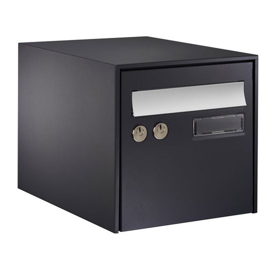 Boîte De Rangement Avec Serrure à Code 4 Chiffres - Coffre De Sécurité Pour Documents, Outils, Objets De Valeur (25x20x18cm)