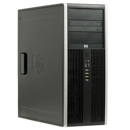 Ordinateur De Bureau 250 Go HDD Windows 10 PC Tour HP Elite 8100 Reconditionné - Intel Core I5-650 3.2 GHz, 4 Go RAM, 250 Go HDD, Windows 10, WiFi - Garantie 1 An PC Professionnel Garanti