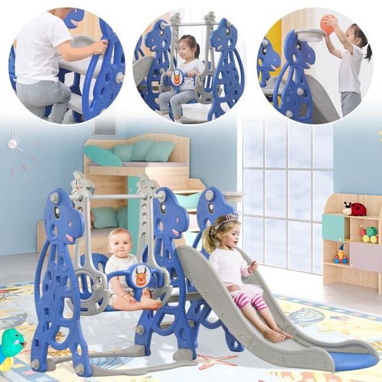 VANZACK Lot De 4 Capuchons à Visser Pour Toboggan – Pièces De Rechange En Plastique, Compatibles Avec La Plupart Des Modèles, Gris